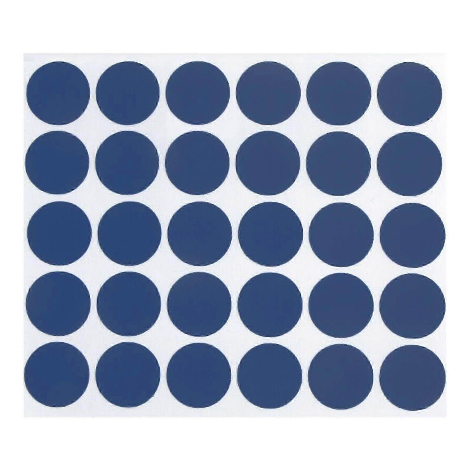 30 db öntapadó csavarlyuk fedél csomag Vibráló színű vízálló PVC matricák a bútorlyukak elrejtésére