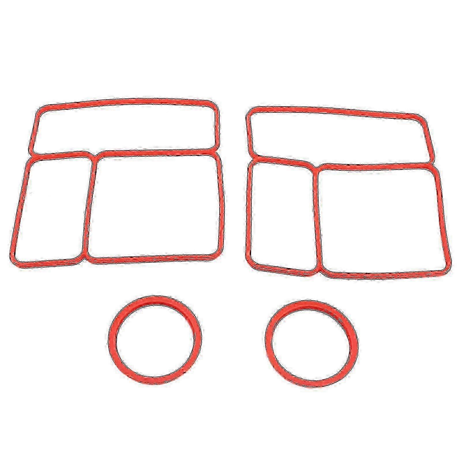 Leakproof container seals for Omiebox - 2 silicone lid gaskets replacement