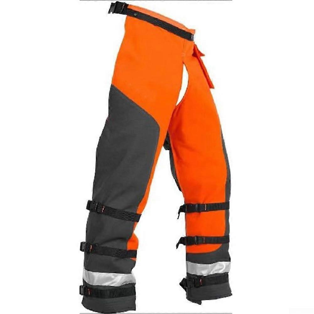 9Layer Chainsaw Unisex Protective Pants With Adjustable Belt Size M For Logging And Outdoor Power Equipment Use