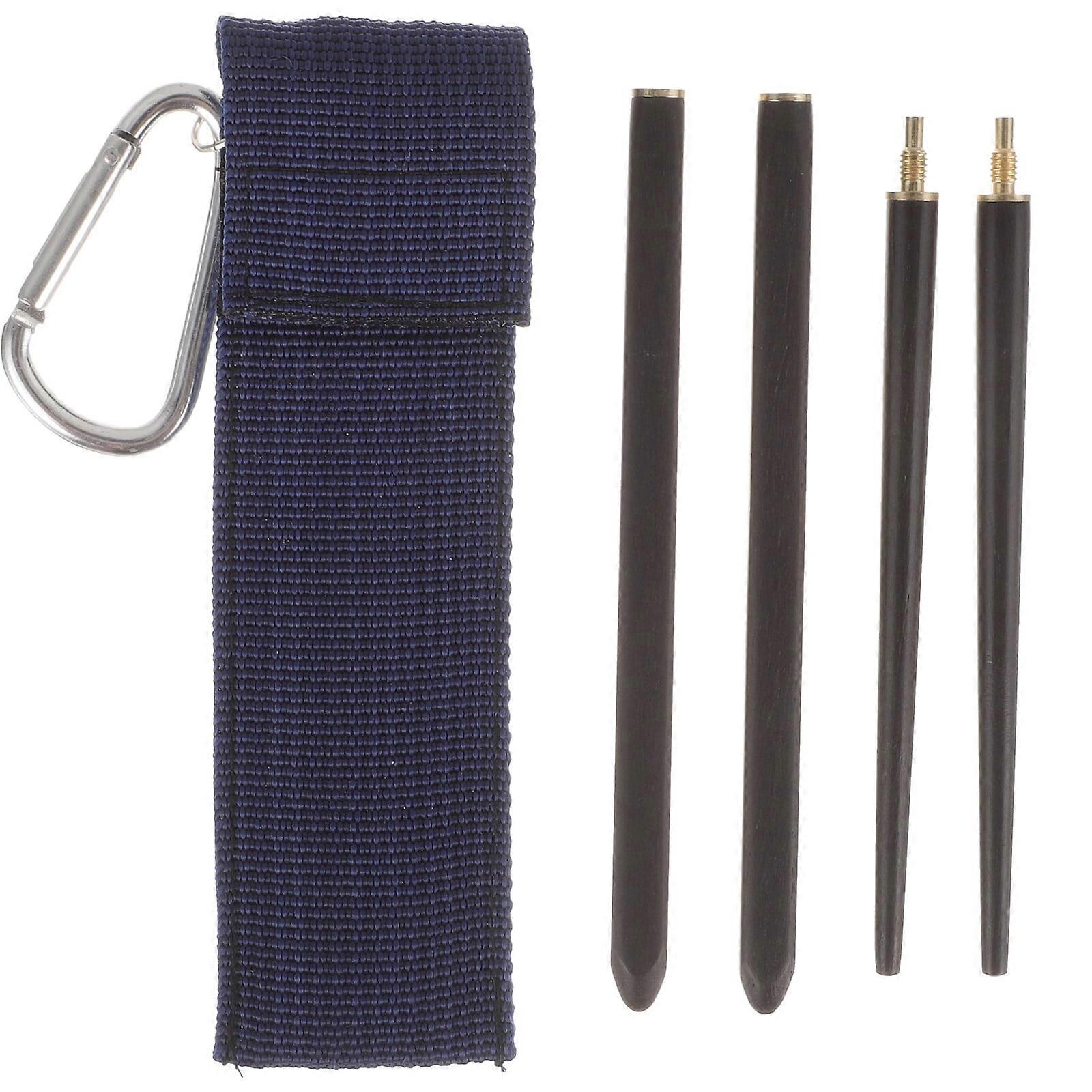 1 Pair Reusable Chopsticks Folding Chopsticks Portable Chopsticks Foldable Chopsticks with Bag