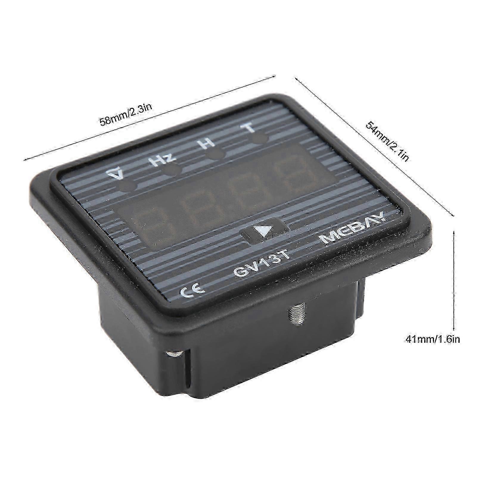 Digital Voltmeter Generator Multi-Function Meter GV13T AC 220V Industrial Control Component for Voltage Measurement and Monitoring