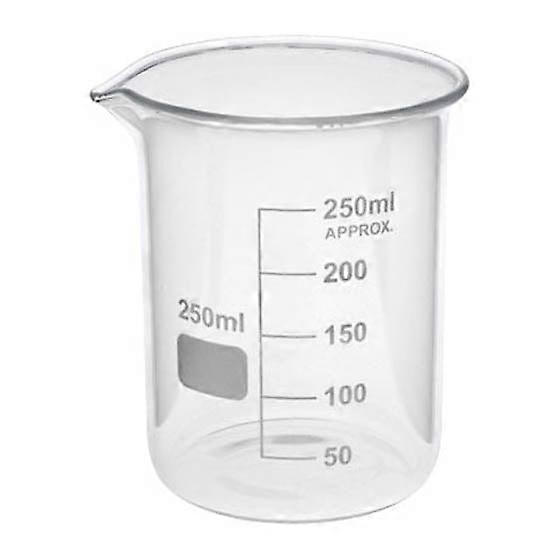 GLO10-0250 - BEAKER 250ML CLEAR GLASS