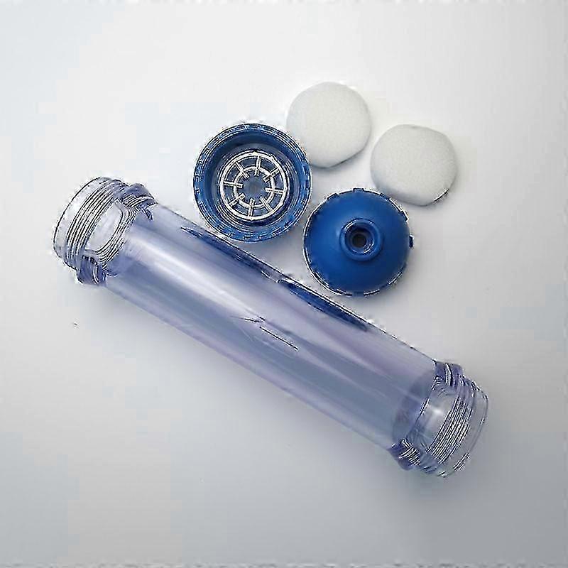 Återfyllningsbart filterhus i linjen för omvänd osmos RO-enhet för DI-harts, granulärt kolmedium