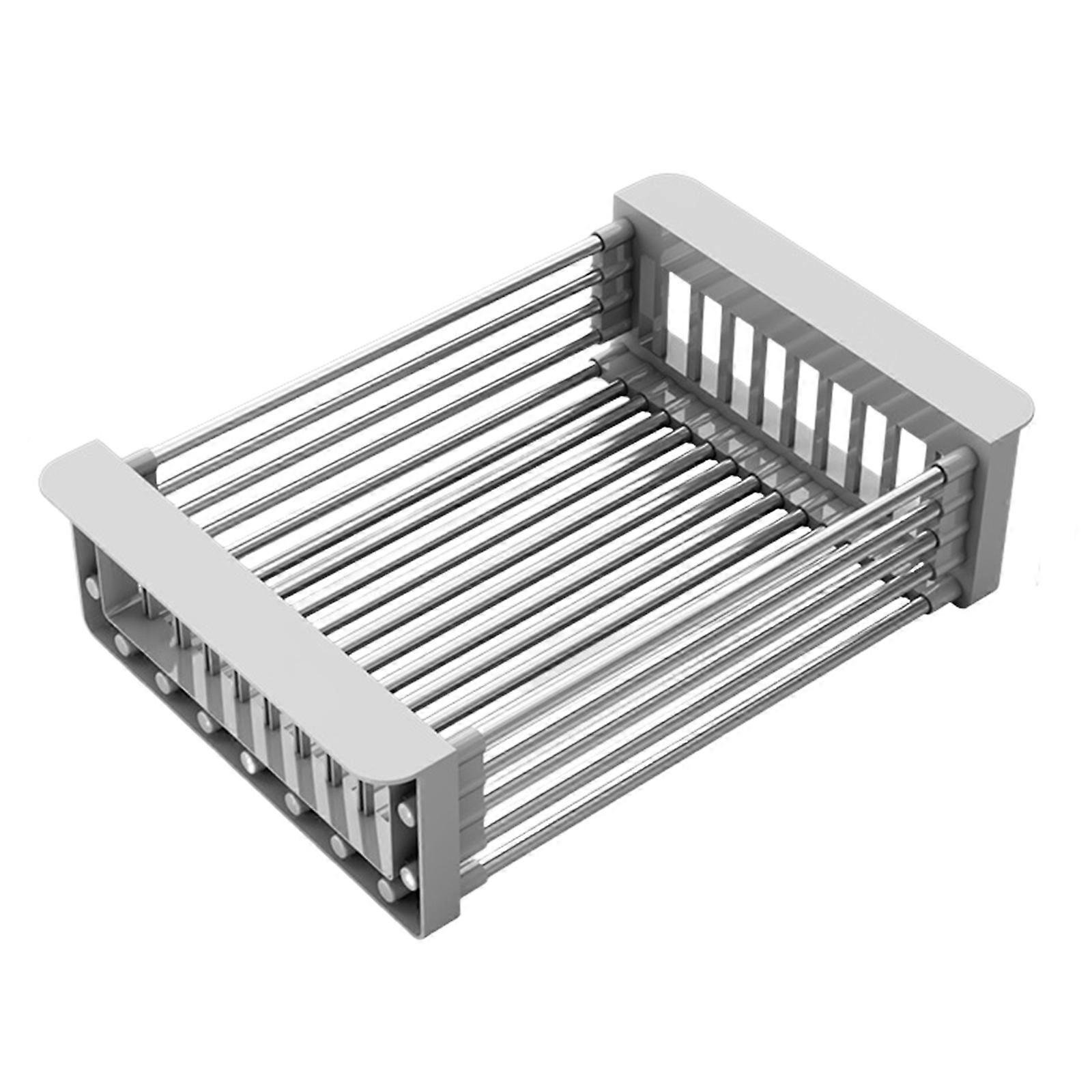 Multiple Scenario Extendable Sink Basket Hygienic Effluent Structure For Camping And Scullery Organization Multicolor