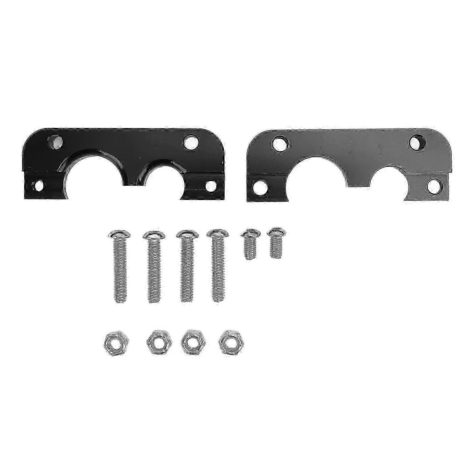 Pass Through Plate 01232023 Aluminum Alloy Firewall Grommet Bulkhead Wiring Harness Connector Replacement for Holley Terminator X Max