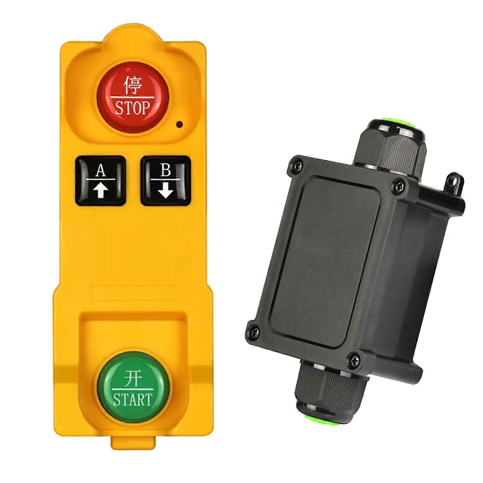 1 Set Advanced Remote Controller Single Channel Light Switches Control 1CH Transmitter Receiver for Garden Irrigation Multicolor