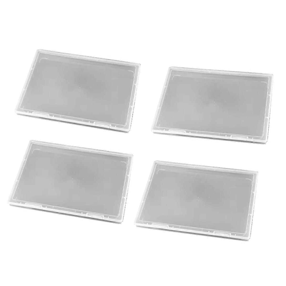 Desktop A4 Keycap Storage Box Transparent Dustproof Mechanical Keyboard Keycap Organizer Display Box