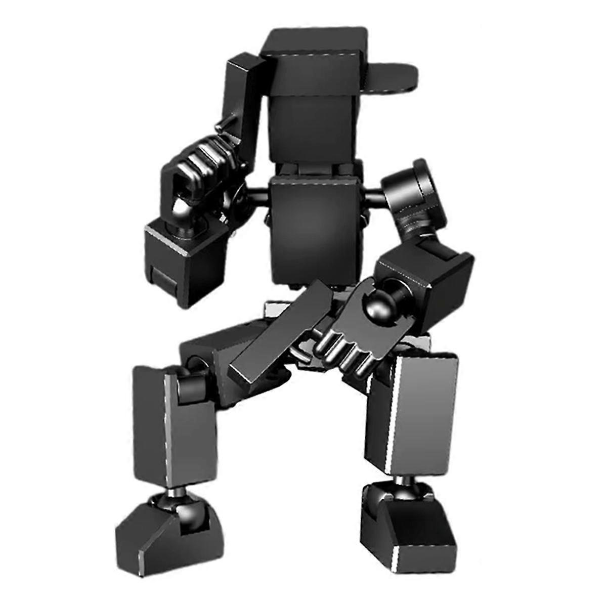 Robot Action Figure - Ledad Mini Mekanisk Modell, A