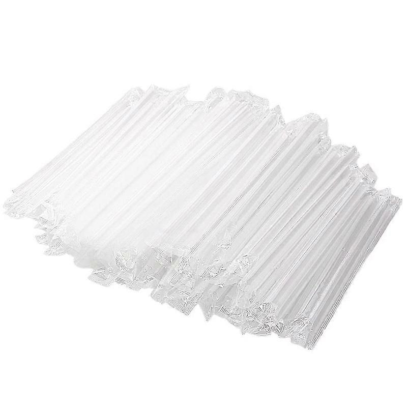 300Pcs Clear Plastic Drinking Straws for Bubble Tea Jumbo