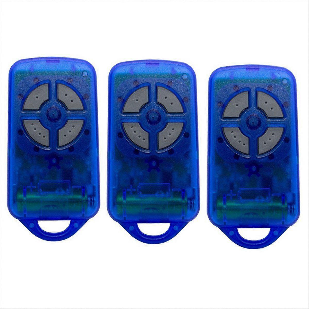 3Pcs Garage Door Remote Control 433.92MHz Door Opener for PTX4 -4 Securacode 4 Keys Garage Remote C