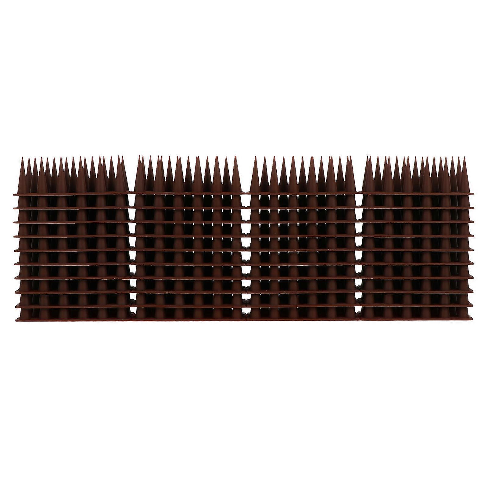 Outdoor Bird Spike Plastic for Pigeon Deterrent 20Sets Strips