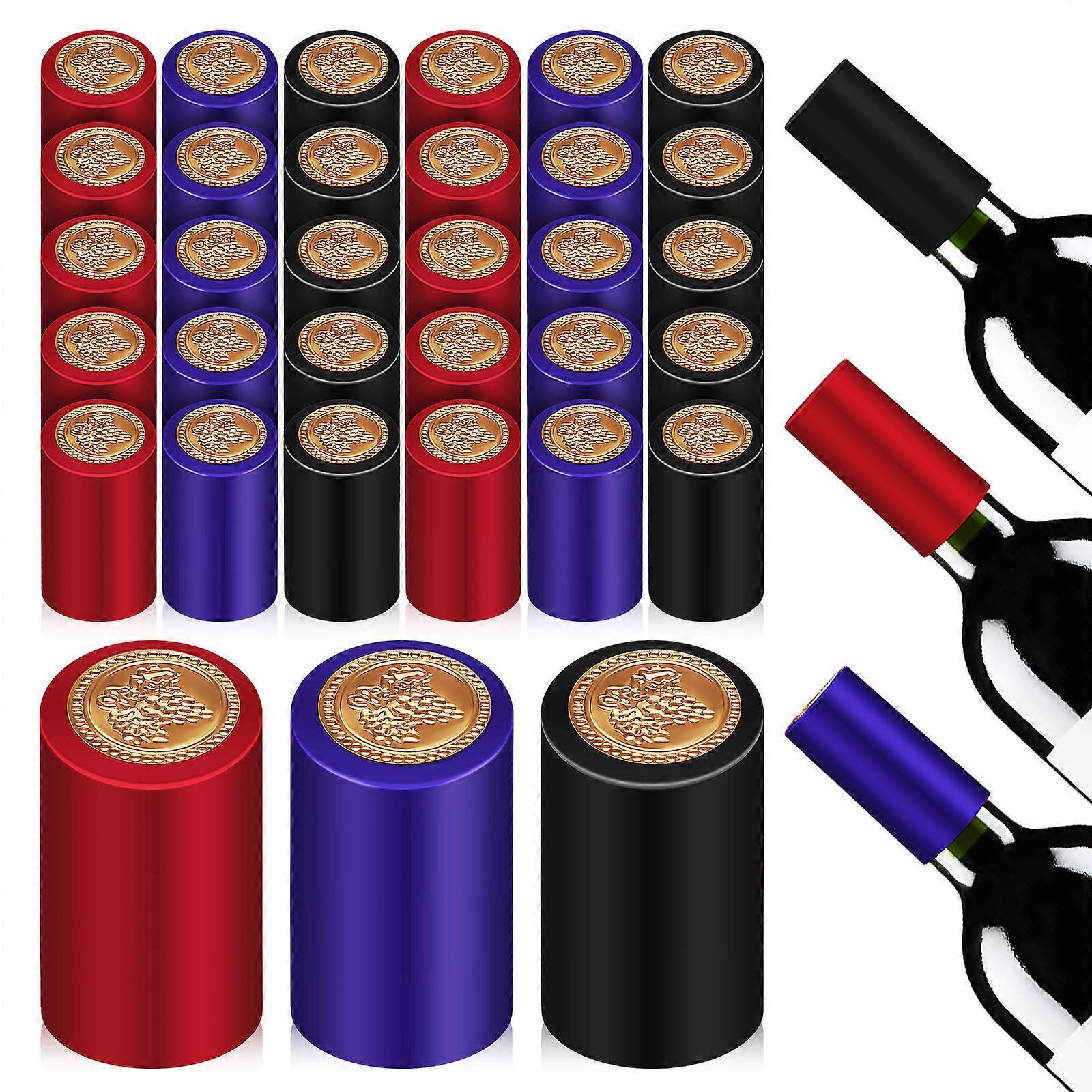 Heat Shrink Seals 300Pcs Plastic Caps For Efficient Production And Shelf Life Extension