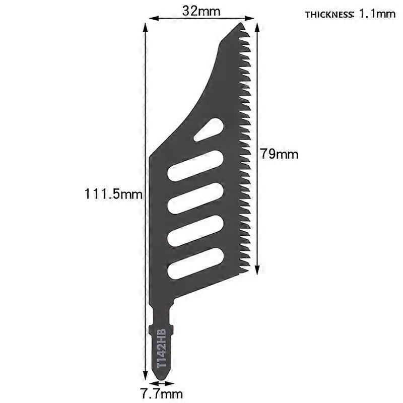 Jigsaw Blade Extra Long Heavy Duty Scroll Saw Blades T-Shank Fine Coarse Teeth for Wood Aluminum Tight Spaces
