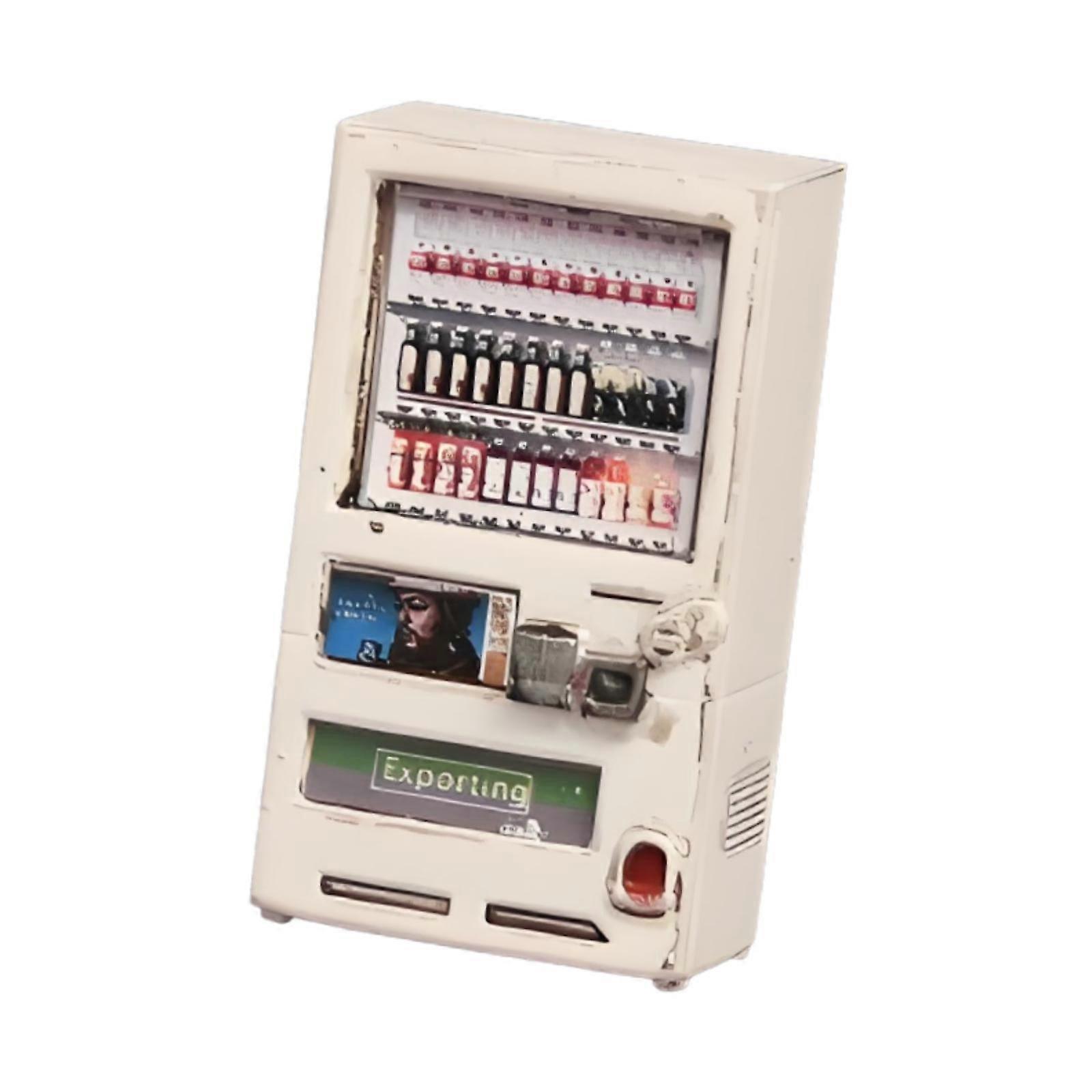 1/64 Scale Vending Machine Model,Mini,DIY Micro Scene Decoration