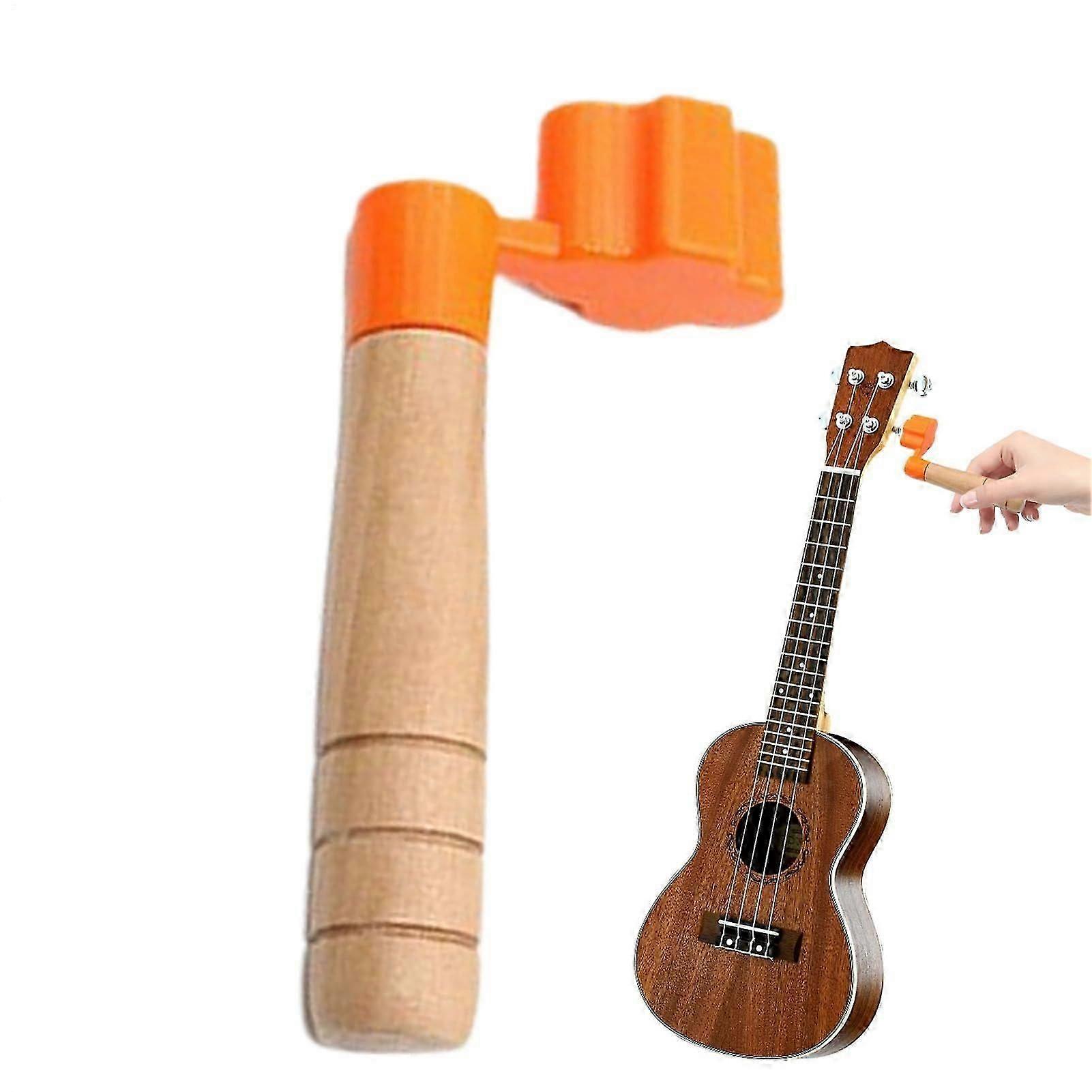 Guitar String Winder With Ergonomic Precision Tuner String Change Tool Studio Recording Accessory Travel Live Orange