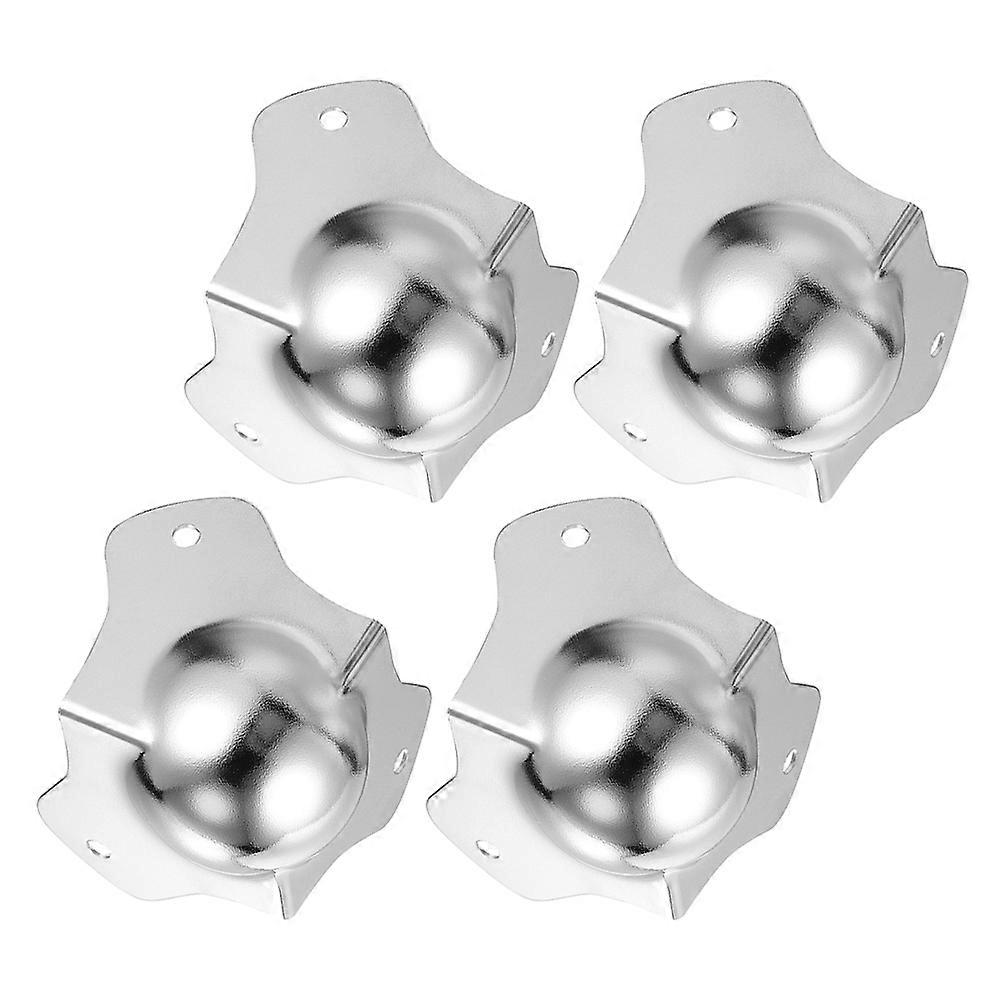 Ball Corner Protectors Iron Metal Edge Guards Shockproof for 4Pcs Furniture