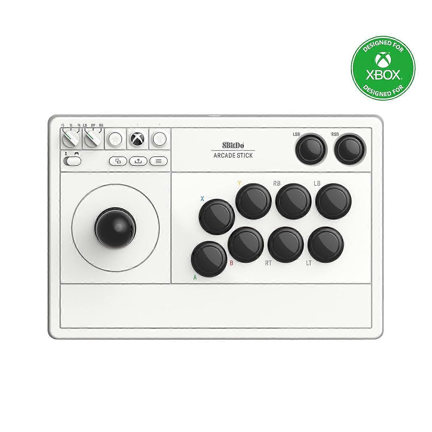 8BitDo Arcade Stick for Xbox & PC Xbox X (White)