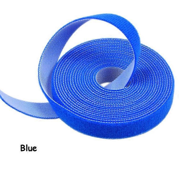 5M/Roll 10/15/20mm Reusable Fastening Tape Cable Ties Double Side Hook and Loop Straps For Wires Cords Manage Wire Organizer