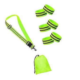 Fashionable Reflective Accessory with Eye Catching Design for Runner Night Sports Safety Equipment Enhancing Protections  8PCS OR