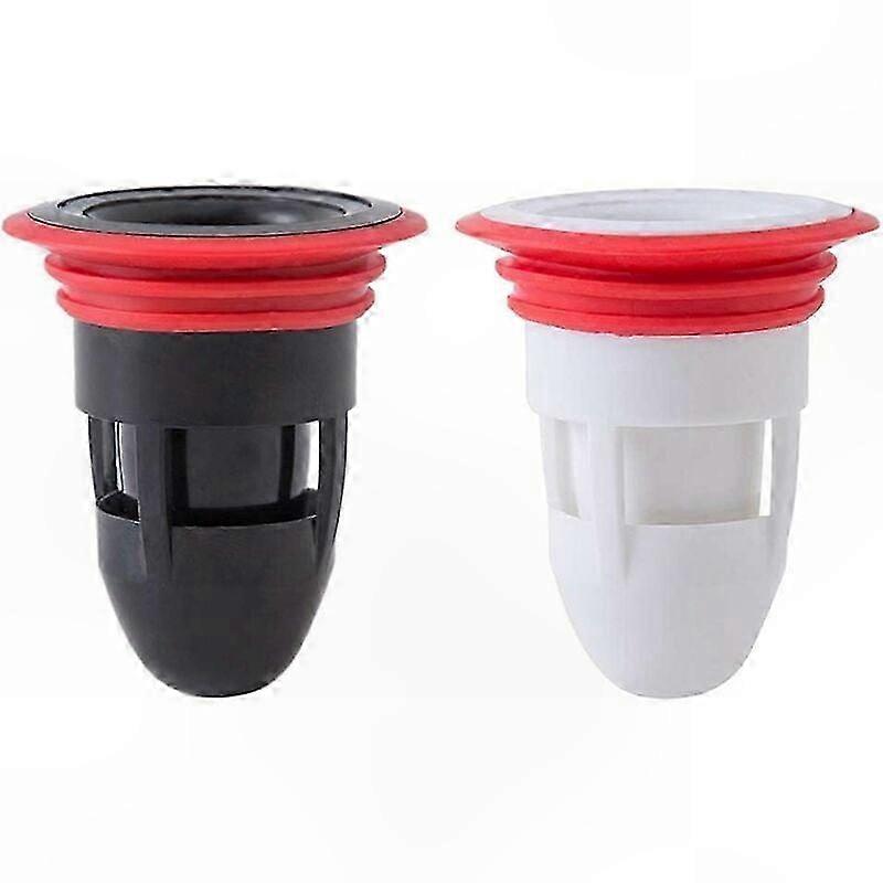 Odor-Blocking Drain Stopper Set for Kitchen and Bath, 2 Pack