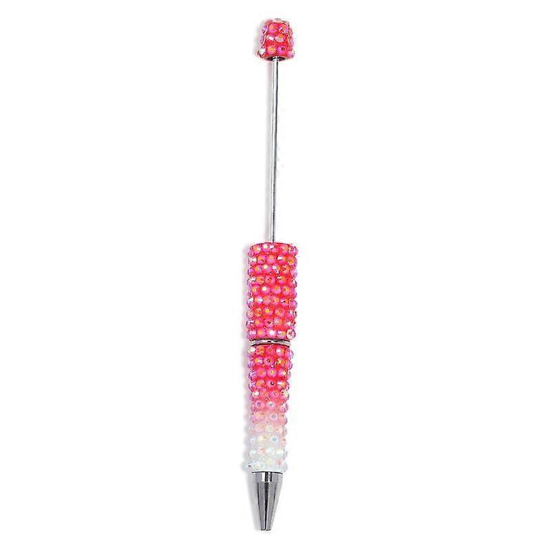 ��P160��5pcs Beadable Pens in Solid Colors with Rhinestones and Flatback Pearls