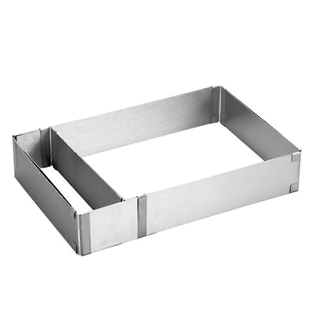 Adjustable Cake Ring Stainless Steel Baking Mold with Smooth Edges for MultiPurpose Desserts