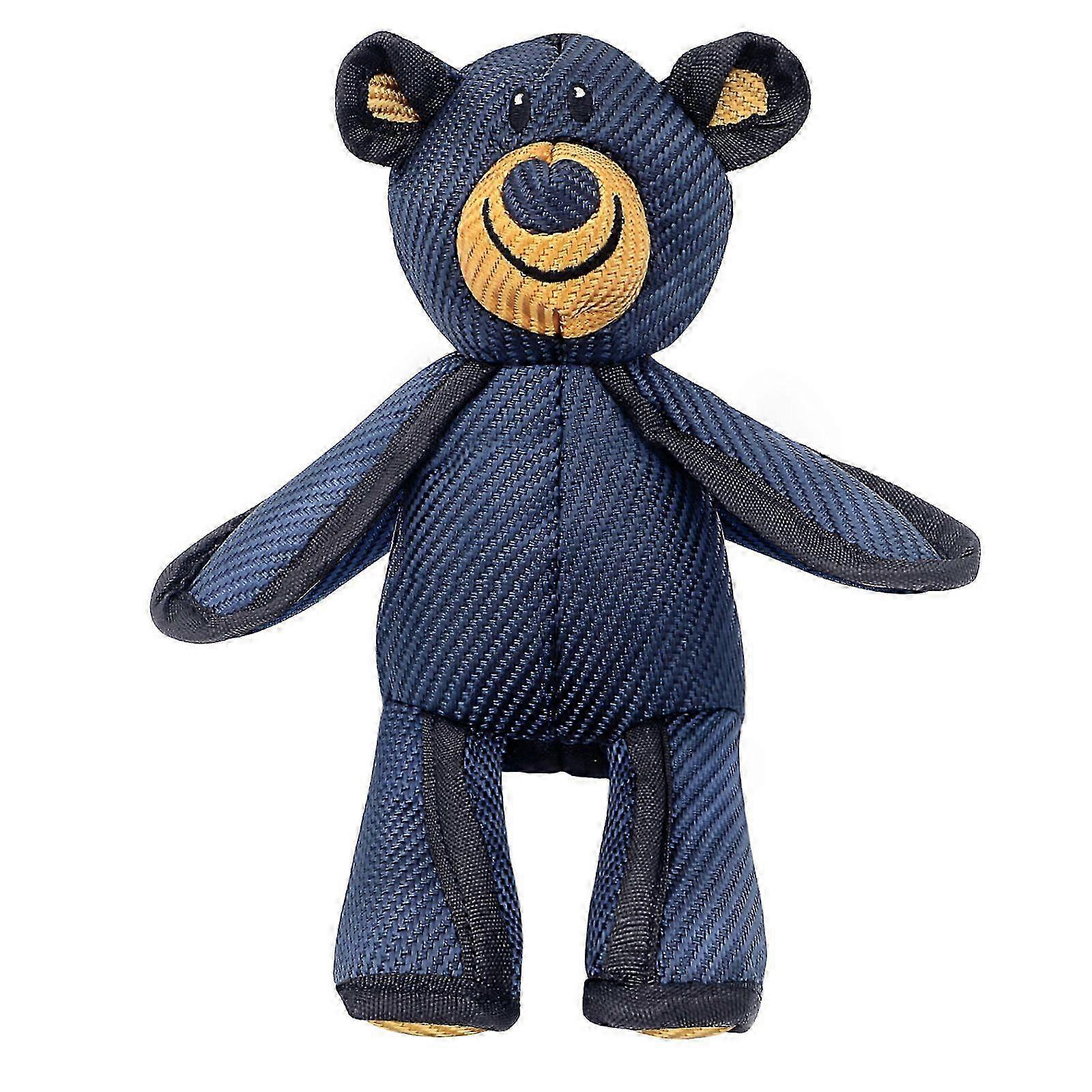 Indestructible Robust Bear Dog Toy Unbreakable Dogs Toy 2.0 Pet Companion for Heavy Chewers Squeaky Dog Toys for Aggressive Chewers Unbreakable Stuffe