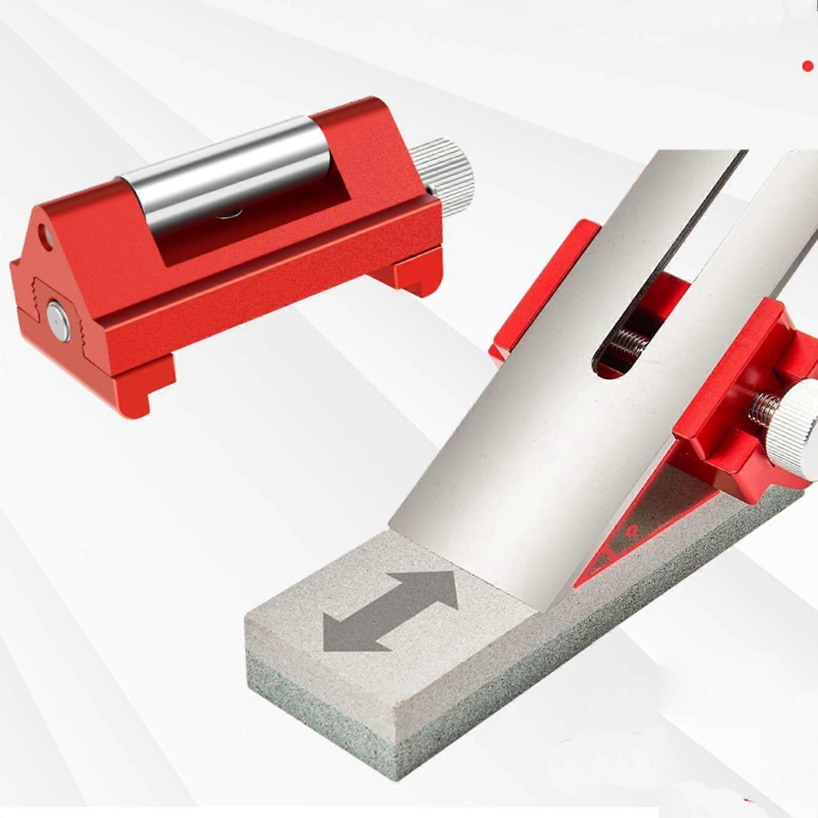 Chisel Sharpening Guide with Adjustable Honing Angle, Precision Jig for Wide Blade Woodworking