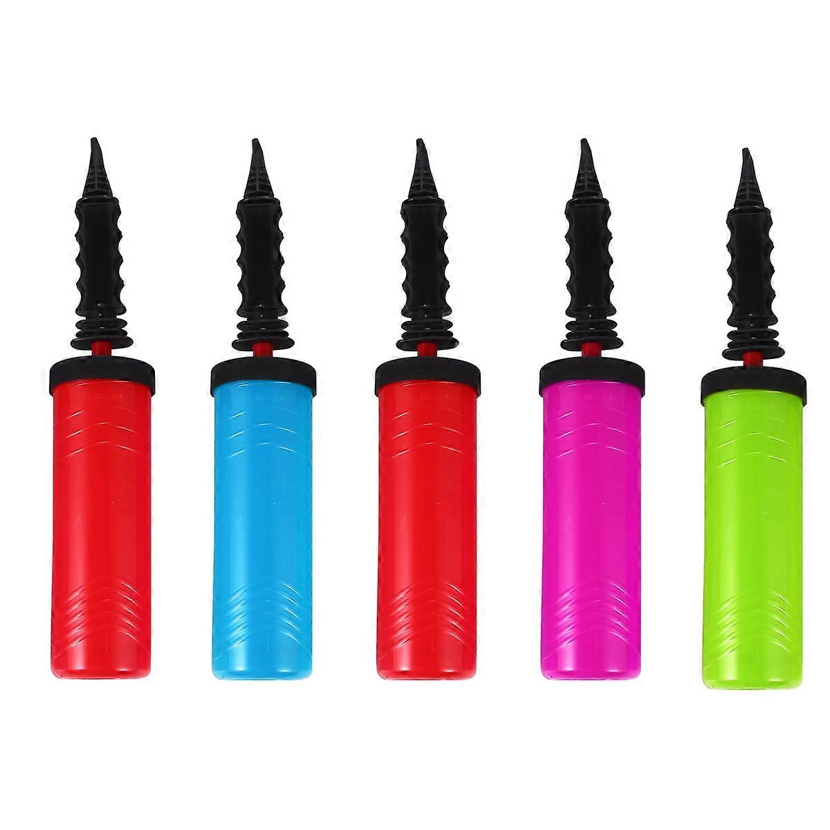 Hand Air Pump Balloon Pump Portable for Balloon Use 5Pcs