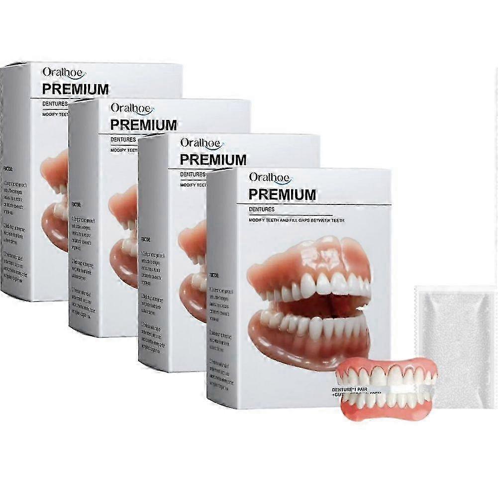 Premium Custom Dentures,Smileasego Dentures False Teeth Set 25-26