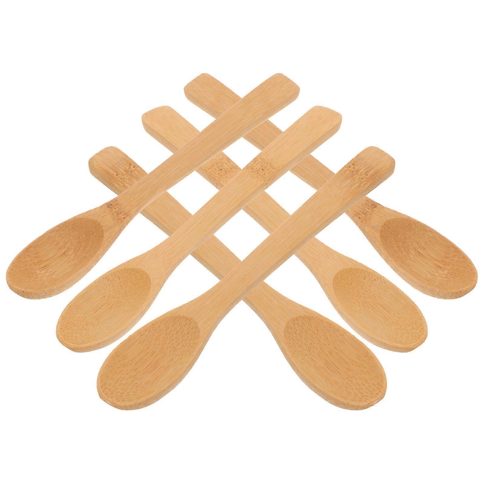 Bamboo Coffee Stirrer Multipurpose Mixing 6Pcs Pack