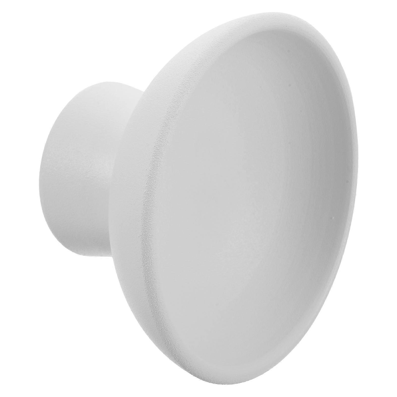 Fruit Bowl Ceramic Serving Tray for Kitchen White Footed Plate