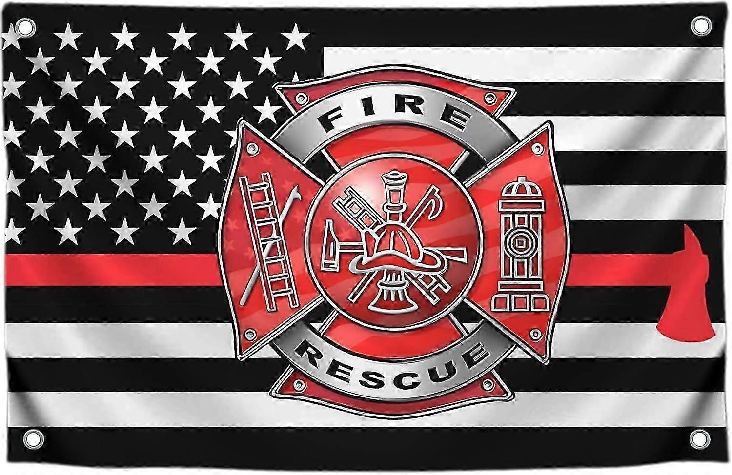 Firefighter Flag Uu 0720