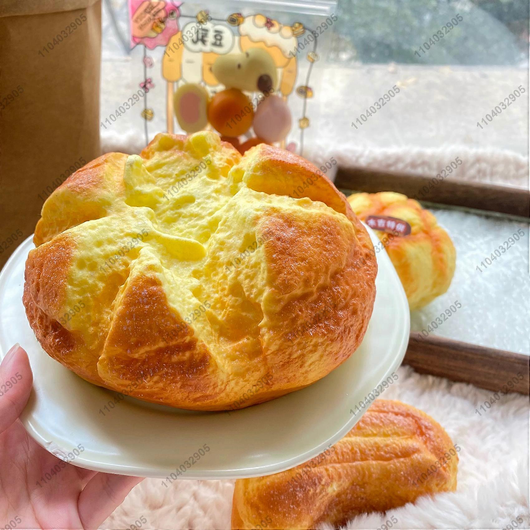 Bread Bakery Slow Rising Squishy Toy Croissant Toast Cake Anti Stress ...