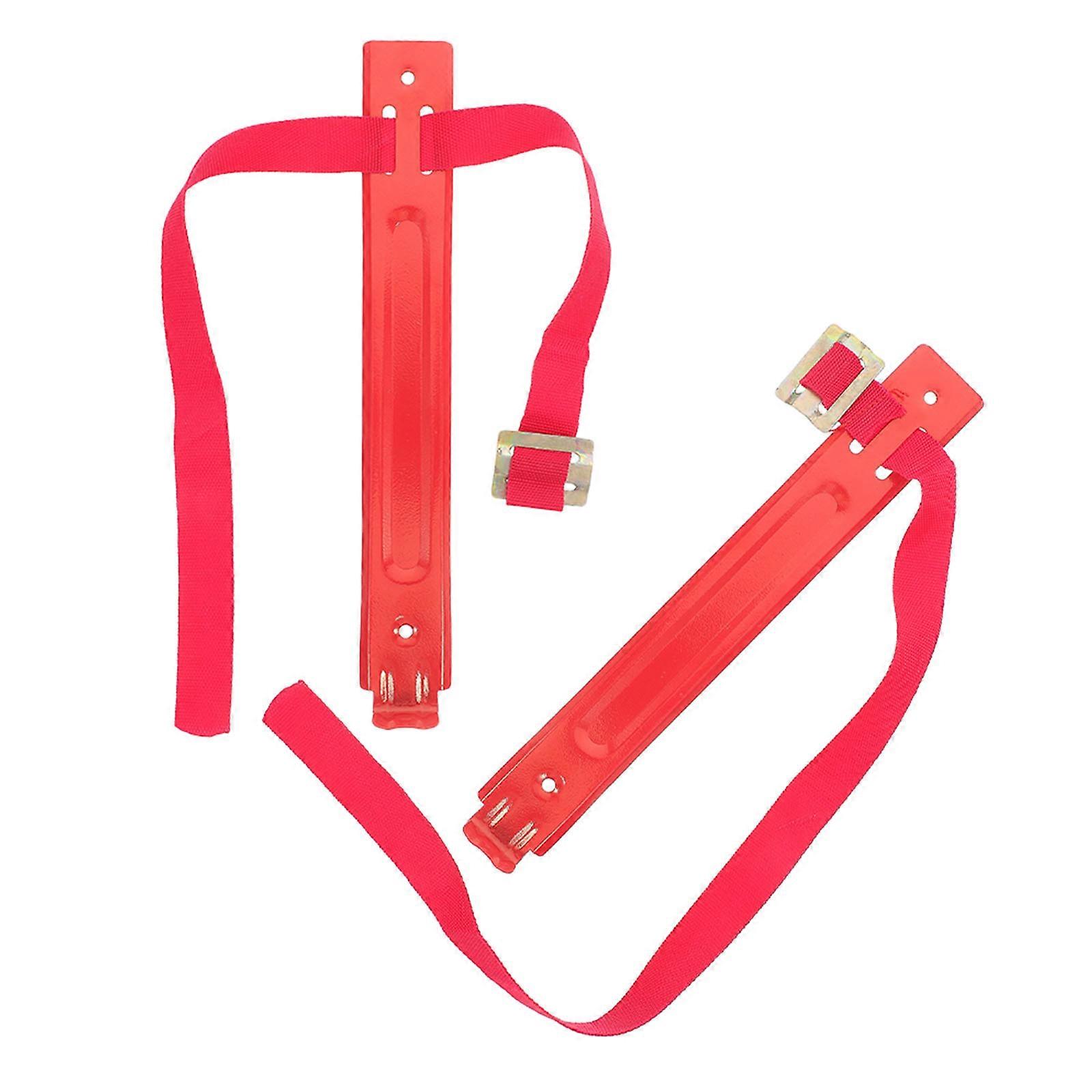 Heavy-Duty Fire Extinguisher Holder Iron Bracket for 10Pcs Wall Mount