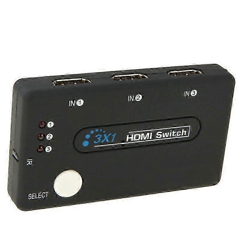 Mini 3x1 HD 1080P HDMI V1.3 Selector