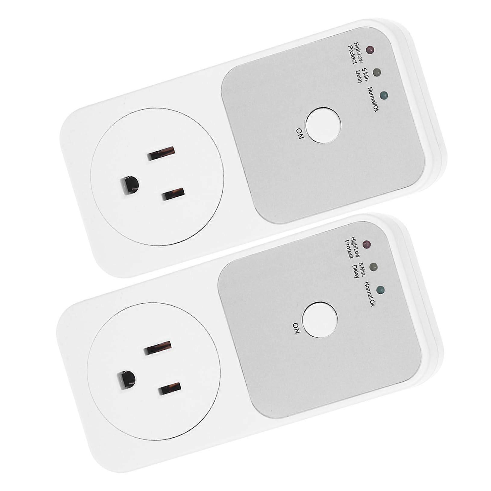 Voltage Protector Plug 2 Pack,  Low Voltage Protection for Appliances, Refrigerator Surge Guard