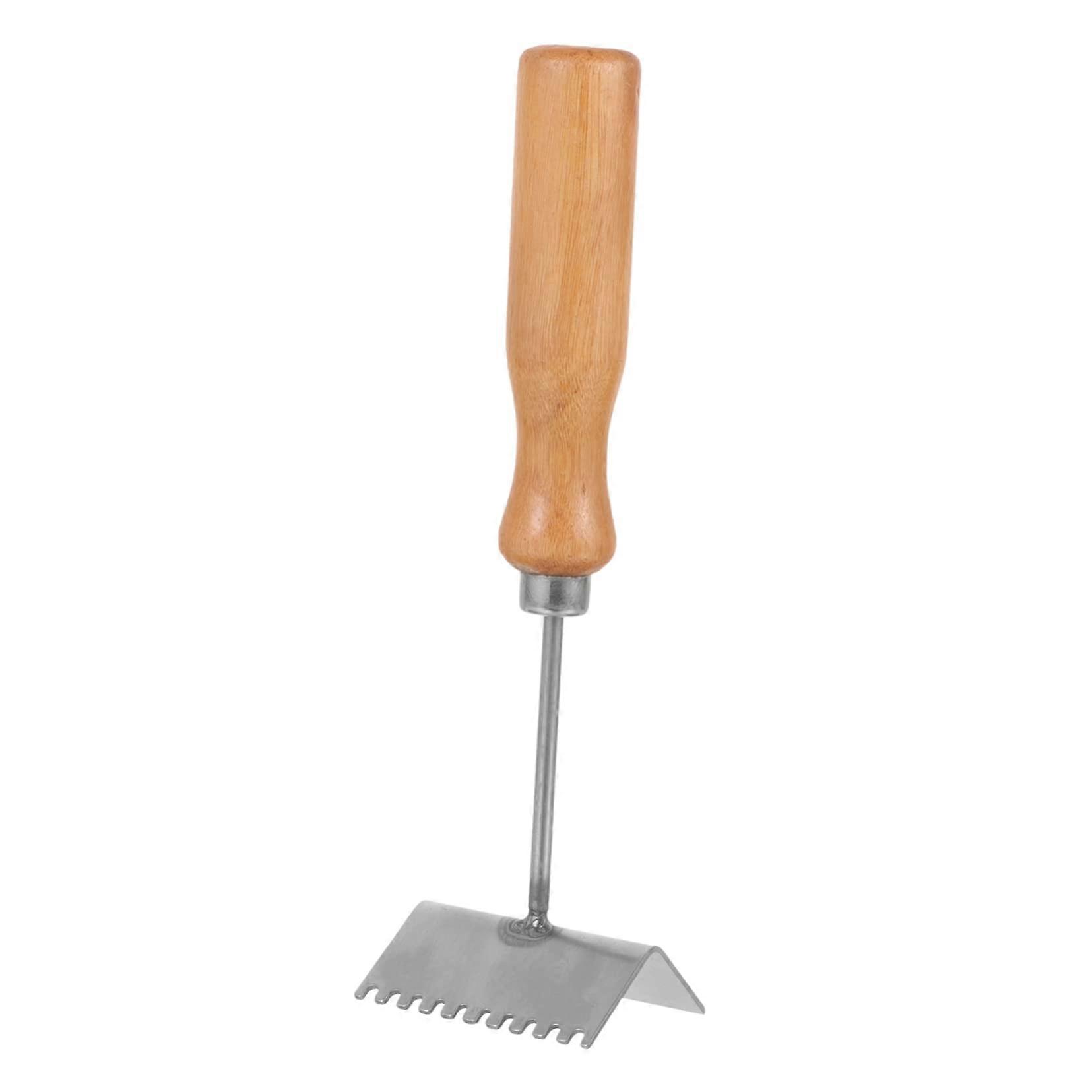 Stainless Steel Beekeeping Hive Tool 2 in 1 Frame Lifter and Scraper for Precise Wax Removal