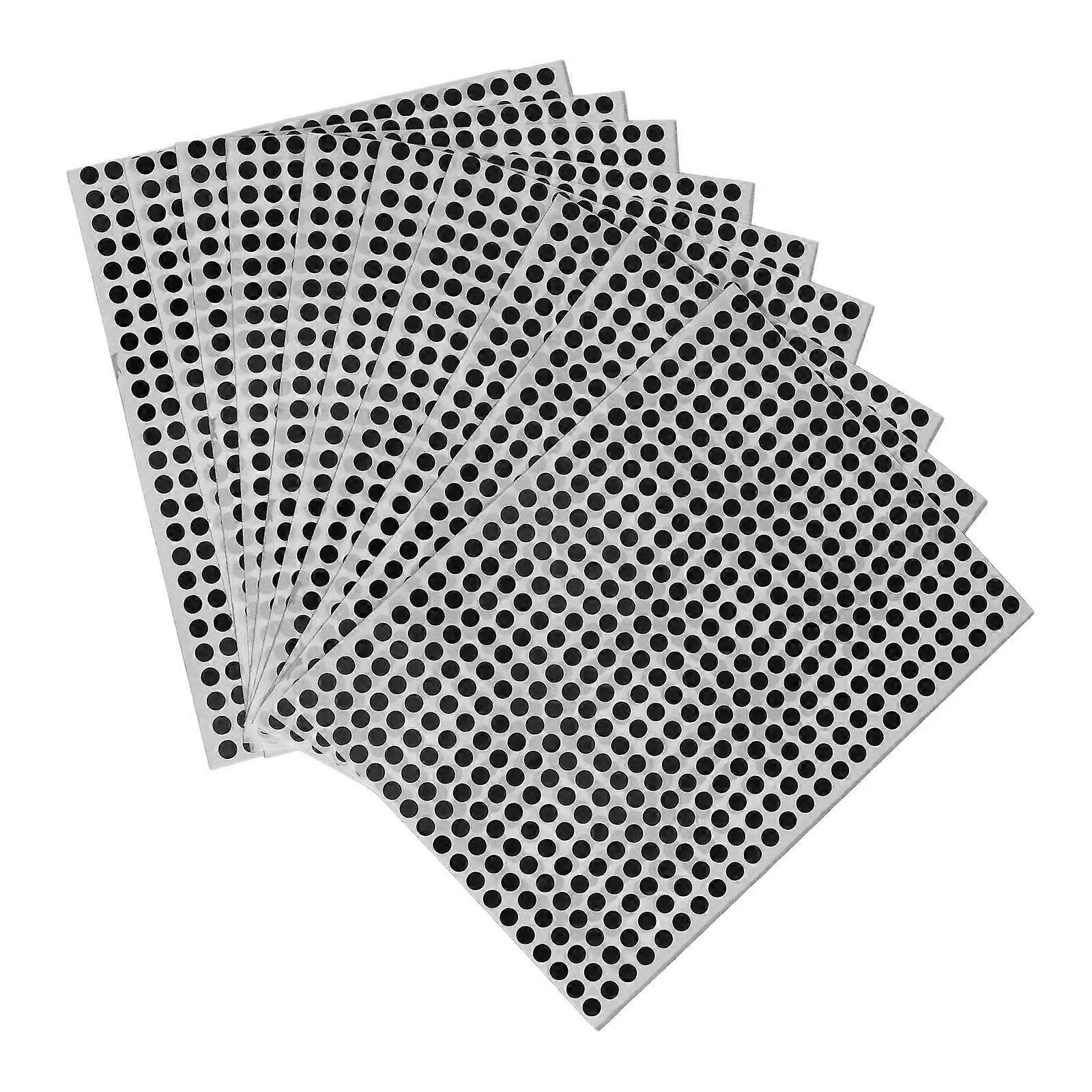 10 Sheets Circle Dot Stickers Labels Dot Sticker Color Coding Labels Round Dot Stickers Dot Decals