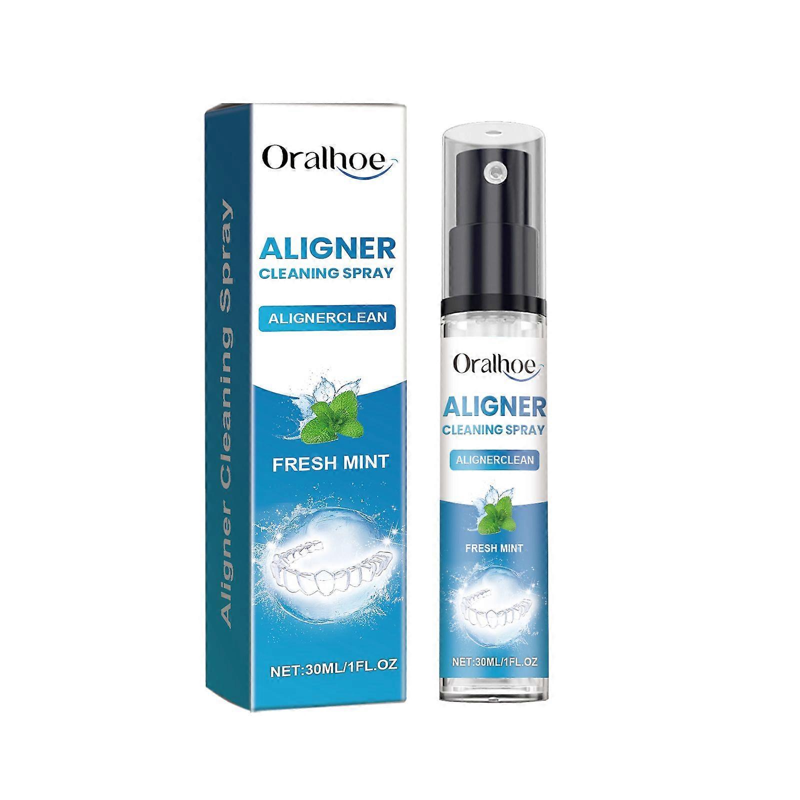 Orthodontic Appliance Cleaning Spray Contains Panthenol