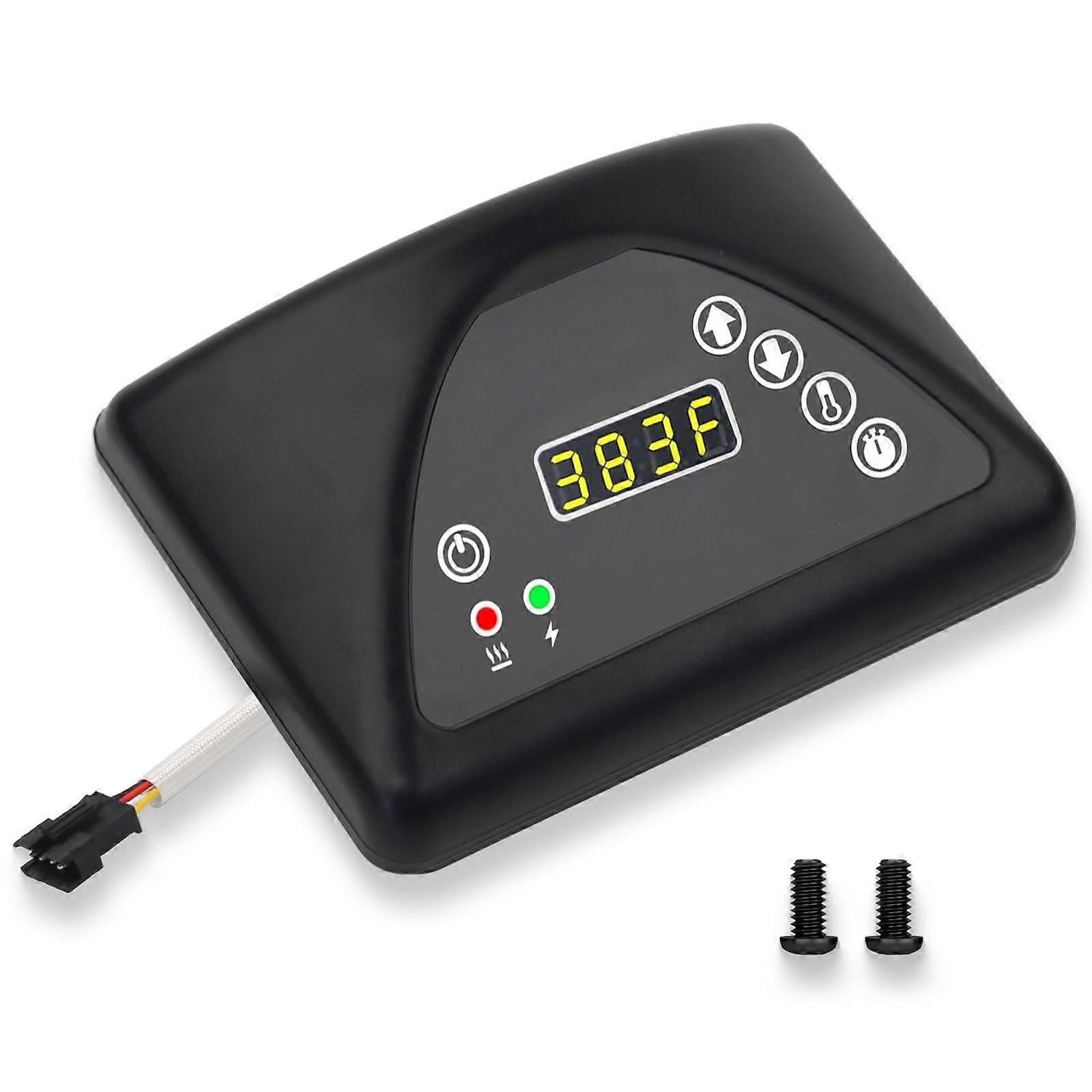 Digital BBQ Smoker Thermostat with LED Display, Precise Grill Temperature Controller for Outdoor Cooking