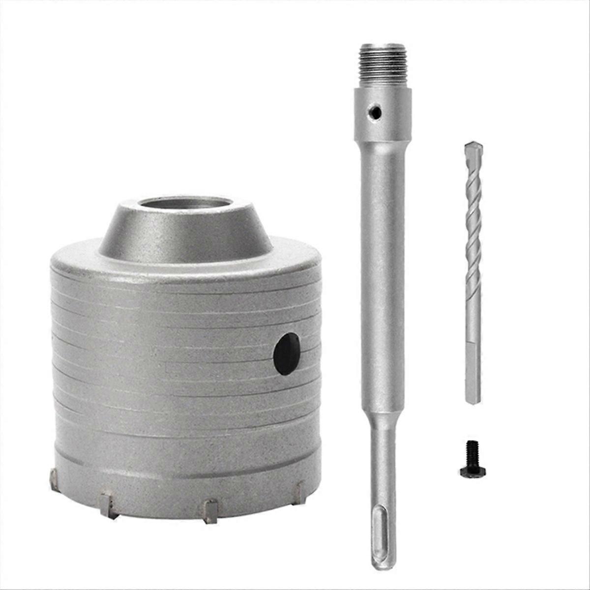 SDS Plus Hammer Drills Wall Hole Saw Drill Bit Set Cutter Tools,70mm