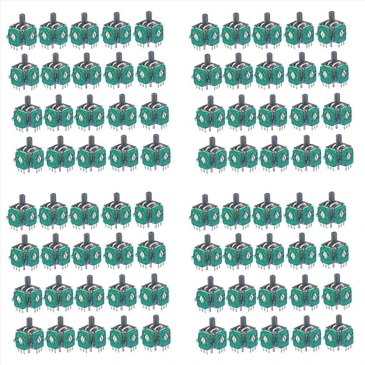 20 PCS 3D Analog Joystick Thumb Stick for Switch Pro Game Controller