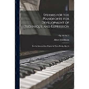 Studier for pianoforte for utvikling av teknikk og uttrykk : for mellomgraden i tre bøker, op. 66; Op. 66 Vol. 3