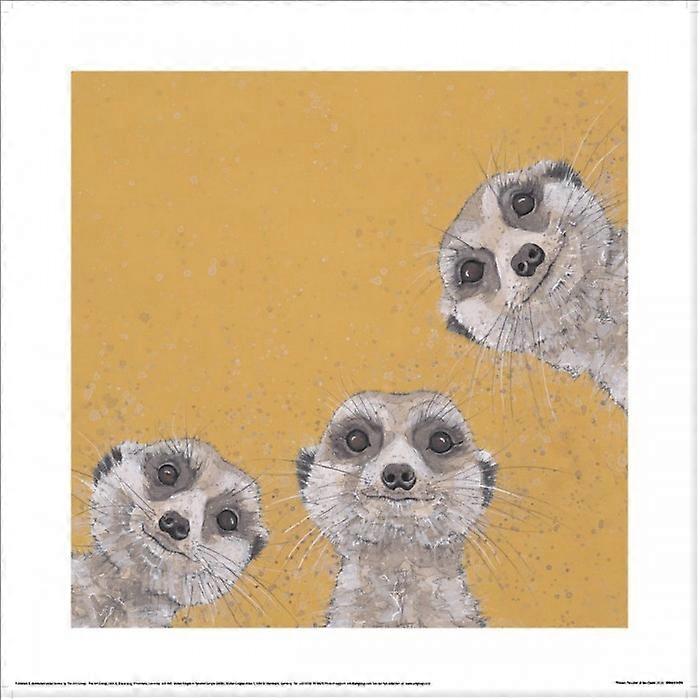 Bev Davies Three's Trouble Printed Print