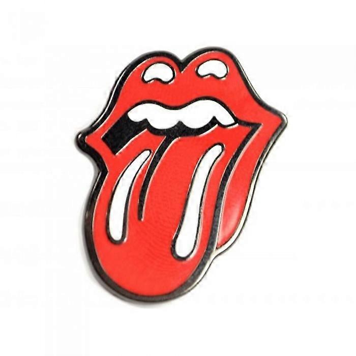 Das Rolling Stones Hot Lips Emaille-Abzeichen