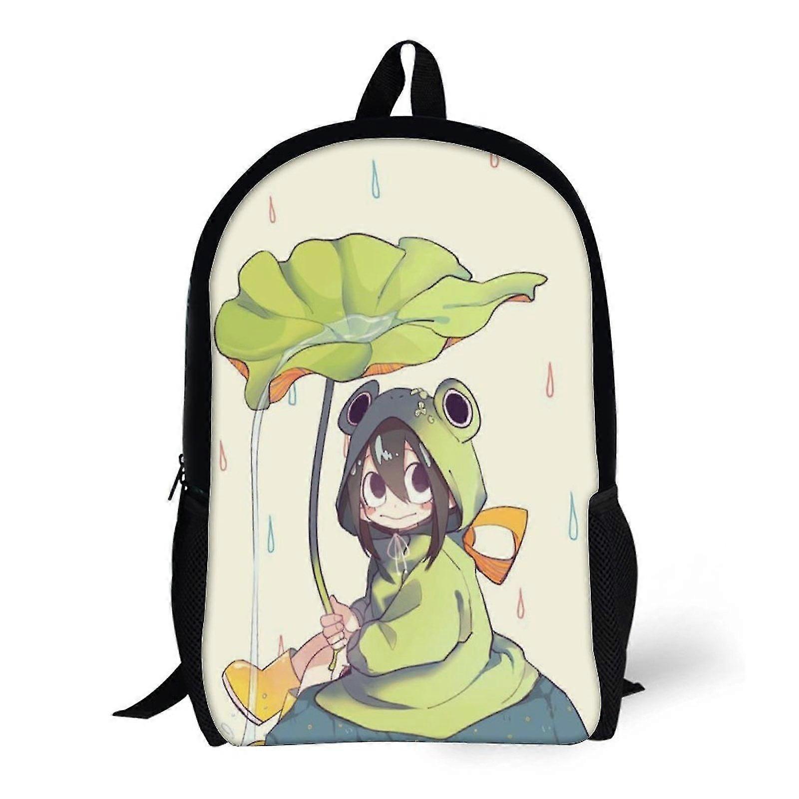 Mochila escolar Tsuyu Asui