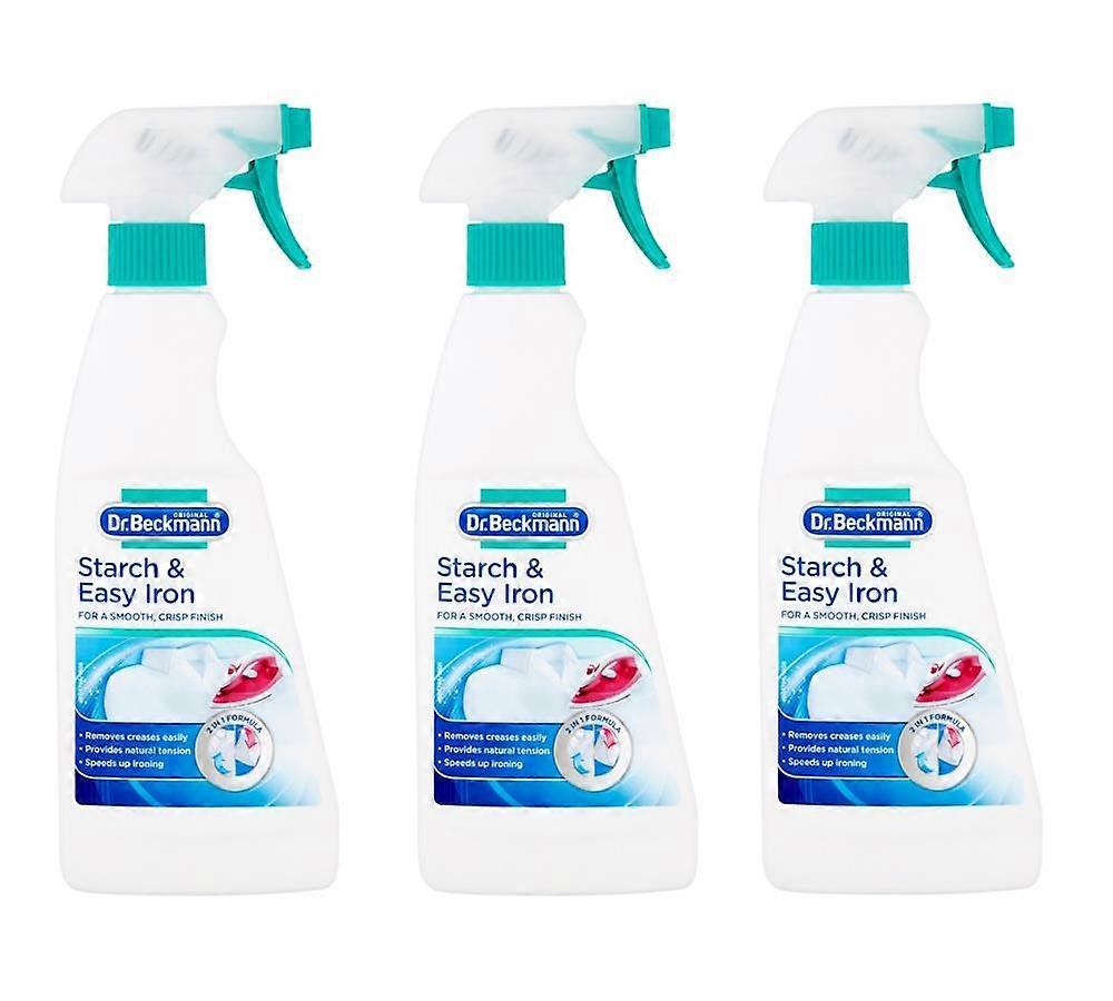 Dr Beckmann Starch & Easy Iron Spray 500ml (3 Pack)