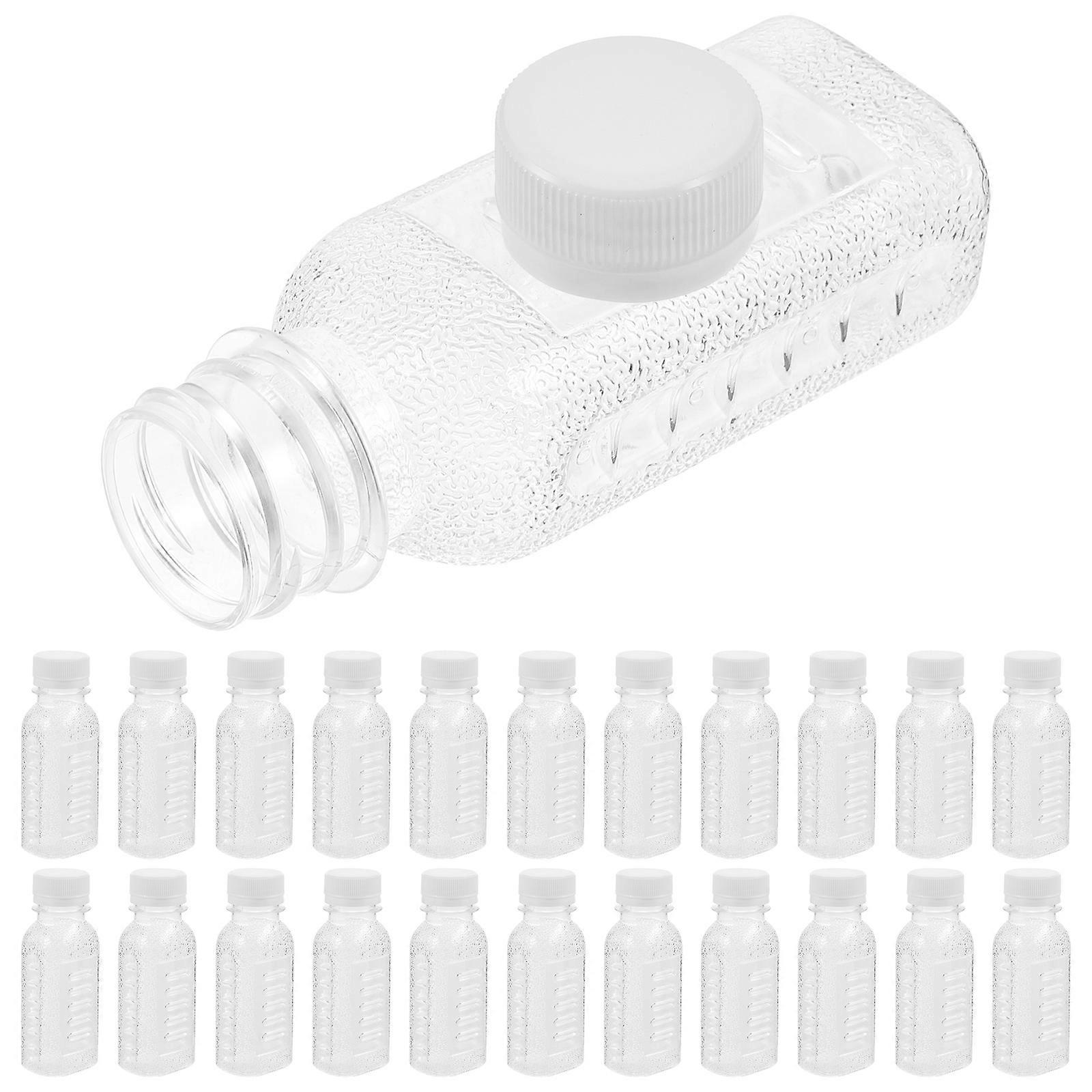 30Pcs Household Empty Bottles Multi-function Juice Bottles Convenient Milk Bottles