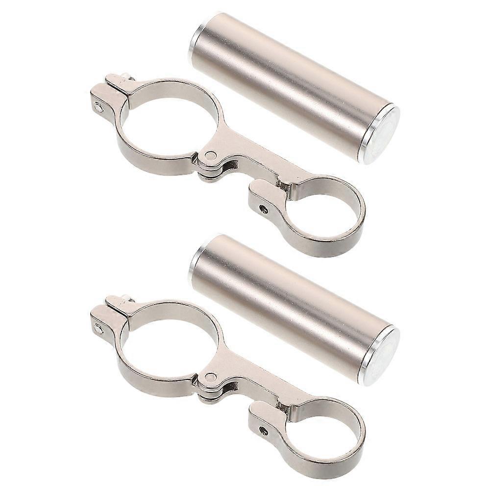 Multi-Function Bike Handlebar Extender Bracket for LED Light 2Pcs
